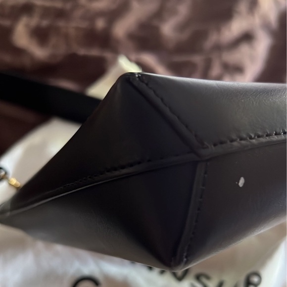 Mansur Gavriel Vegetable Tanned Shoulder tote bag with strap - Picture 9 of 12